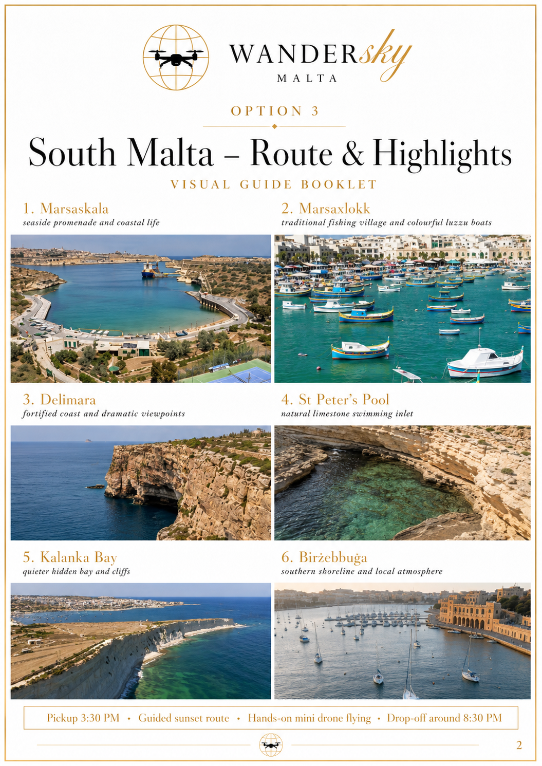 South Malta brochure page 3